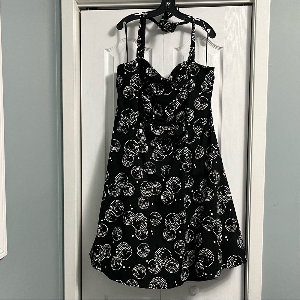 TORRID size 26 Cocktail Dress tulle fit & flare sweetheart neck wedding guest